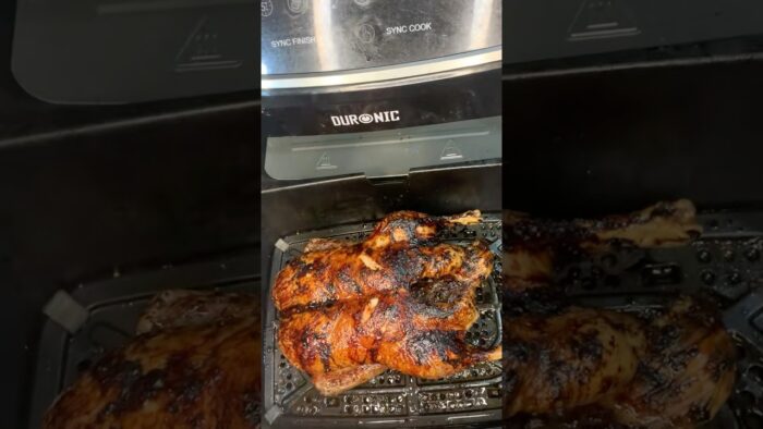 Sticky Air Fryer Whole Duck – Crispy Skin & Juicy Meat! Easy Duck Recipe