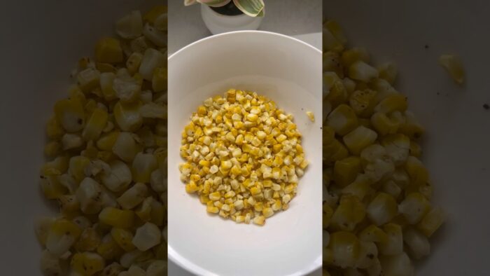 🌽✨ Street Style Corn Chaat at Home | Air Fryer Recipe