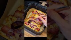 Super Easy Air Fryer Hot Dogs | Quick and Delicious Recipe!🥰