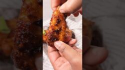 The PERFECT Hot Chilli Lemon Wings🔥🍋 #chickenwings #hotwings #foodshorts