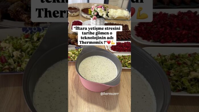 Thermomix ile iftara hazırlık