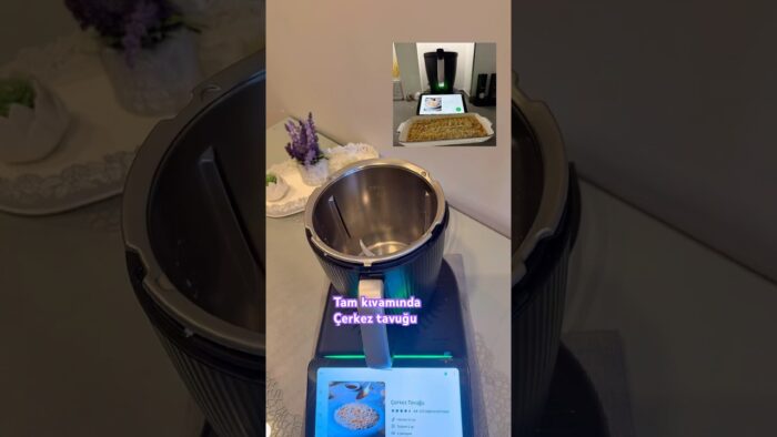Thermomix ile tam kıvamında Çerkez tavuğu#thermomixtr #tm7 #pratiktarifler #cookidoo #meze