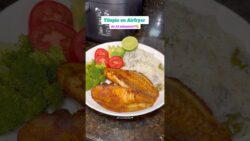 Tilapia en Airfryer fácil y rápido #recetasdecuaresma #shorts