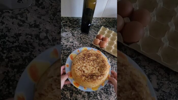 Tortilla de patatas con Thermomix #recetas #delicioso
