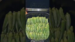 Unique Bhindi Recipe In Airfryer #bhindi #shortsvideo #recipe #okra