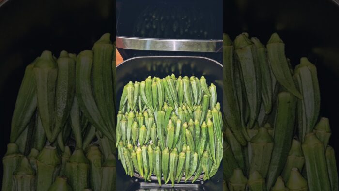 Unique Bhindi Recipe In Airfryer #bhindi #shortsvideo #recipe #okra