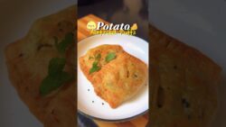 Viral Air-Fryer Aloo Puff/Patties Recipe😍 #recipe #shorts #viralrecipe