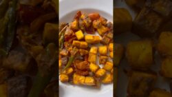 Viral Paneer Tikka in Air Fryer 😍 Easy 15 Min Recipe #shorts #airfryerrecipes #food #trending