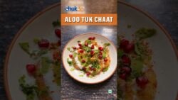 Vrat Special Aloo Tuk Chaat Recipe | Crispy & Chatpata Falahari Snack 😋| #chukdespices