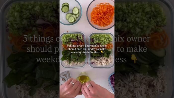 You Should Be Meal Prepping These Things Every Sunday… #thermomix #familydinner #thermomixtm7