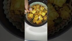 # air fryer#paneer tikka masala#food #recipe 😋🔥🔥🔥