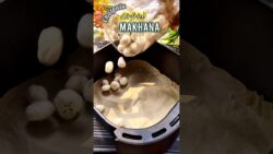 airfried chatpata makhana recipe #recipe #homecuisine #airfryer #makhana #shorts #explore #famous
