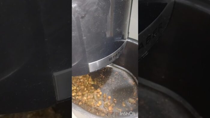 bendakaya fry in air fryer #subscribe #food #like #cooking