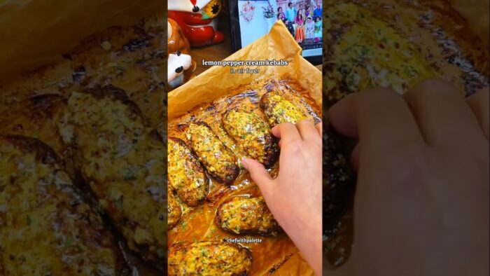 best air fryer kebabs that melt in your mouth #recipe #airfryerrecipes #food #easyrecipe #chicken