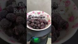 blueberries coffee cake, without coffee. thermomix TM7 / TM6 #mamyDshare #thermomixadvisormalaysia