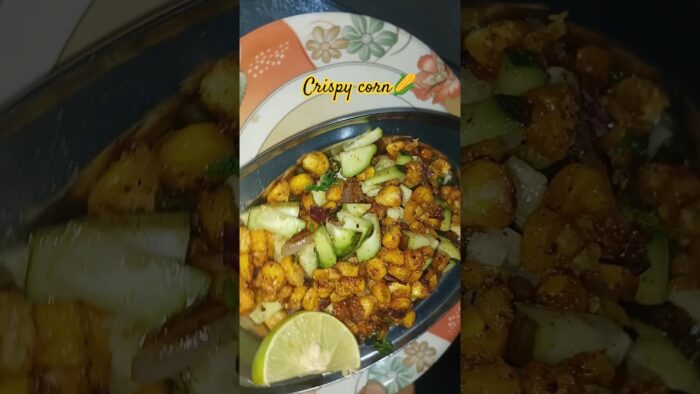 crispy corn recipe / #crispycorn  #corn  #shorts /fried corn