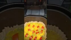 high protin breakfast fry in airfryer😋#viral #ytstudioes #shortvideo #trending #recipe #omletrecipe