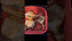¡Chuletas de cerdo fritas a 400 grados! En freidora de aire. #recetasdechuletasdecerdo #recetasf ...