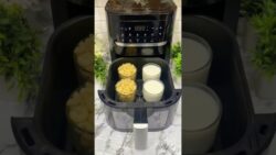 ¡Receta rápida y fácil de pasta en freidora de aire en un solo tazón!