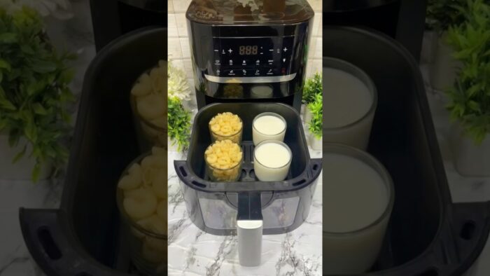 ¡Receta rápida y fácil de pasta en freidora de aire en un solo tazón!