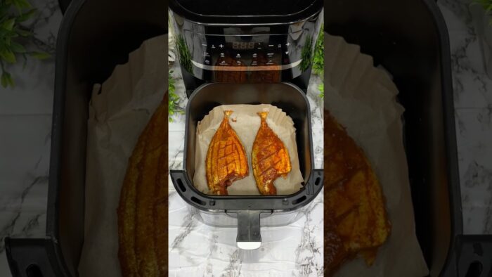 ¿Tienes una freidora de aire? ¡Probemos este pescado frito rápido y saludable!