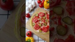 ПИЦЦА-ПЯТИМИНУТКА в аэрогриле #рецепты #аэрогриль #GRILGRAND #быстраяпицца