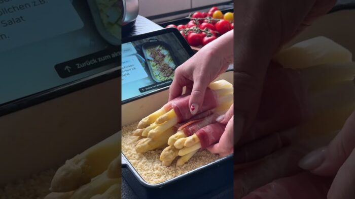 Спаржа в сырном соусе! Рецепт из Cookidoo #tm7 #термомикс #рецепты #рецепт