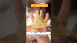 बिना तेल के समोसा । Air fried Samosa | samosa quick recipe