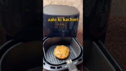 Aalo ki kachori In Air Fryer #ytshorts#easy#cooking#airfryer#recipe#khastakachorirecipe