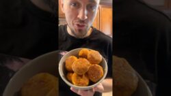Air Fried Parmesan Cheddar Balls