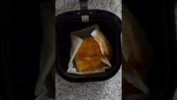 Air Fryer Chicken & Leek Pasties (leftover shredded chicken series) #shorts
