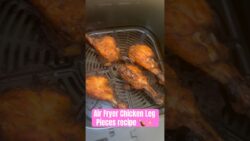 Air Fryer Chicken Leg Pieces recipe 🍗✨#airfryer #recipe #chickenlegpiece