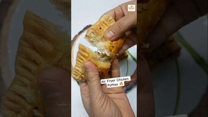 Air Fryer Chicken Patties đĨ#shorts #youtubeshorts #viral #ytshorts #airfryer #chickenrecipe#shortsyz