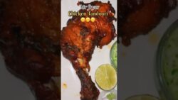Airfryer Chicken Tandoori #shortsfeed #food #cooking #recipe #shortsviral #foodie #short #shortvideo