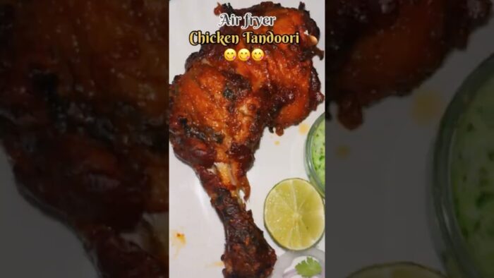 Airfryer Chicken Tandoori #shortsfeed #food #cooking #recipe #shortsviral #foodie #short #shortvideo