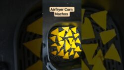 Airfryer Corn Nachos Recipe #airfryerrecipes #airfryer #nachos #food #ytshorts