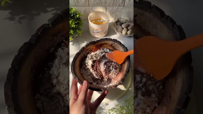Airfryer brownie