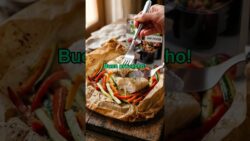 Bacalao al Papillote en Airfryer ¡Fit y Listo en 18 min! 🐟🔥