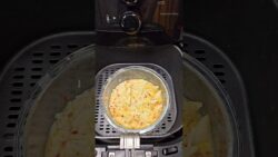Baked Cheese Pasta In Air Fryer #trending #viral #recipe #shorts
