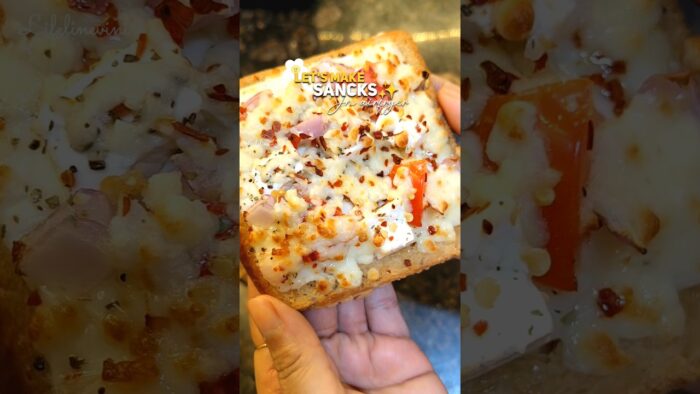 Bas 3mins Me Bhookh Fix!🤤🤩#shorts #AirfryerRecipe #breadpizza #youtube