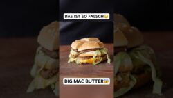Big Mac + Butter = dümmste oder beste Idee?! 🧈🍔