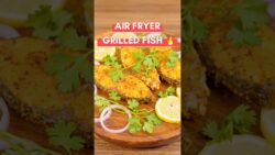 Crispy Air Fryer Fish Grill 😍 | Easy Fish Recipe #shorts