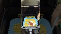 Crispy Corn in Air Fryer 😍 10 Min Snack #airfryer #crispycorn #airfryerrecipes #snackideas #crispy