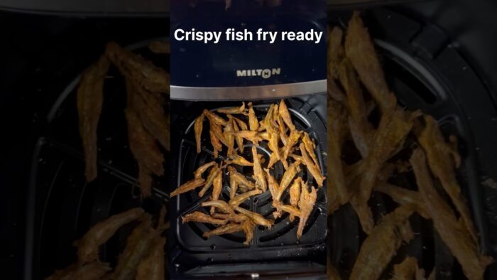 Crispy Dried Nethili Fish Fry in Air Fryer | Karuvadu Fry Recipe #shorts #viral #youtube #trending