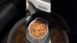 Eggless Atta Jaggery Cake in Airfryer 😍😍 #shorts #ytshorts #cake