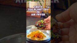 Eggplant Fry in Airfryer & Pan 🍆🌿