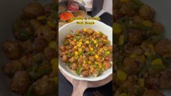 Ek Plate Kab Saaf Hogi Pta Nahi Chalega😀#shorts #recipeshorts #airfryerrecipes #masalasoyabean
