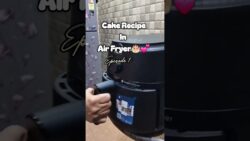 Episode 1 of Air Fryer Series | Cake Recipe 🍰 | cookbookbyhema #food #recipe #trending #cake