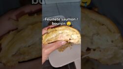 Feuilleté saumon poireaux boursin une dinguerie 💕détails recette en description 💫 #thermomix #food