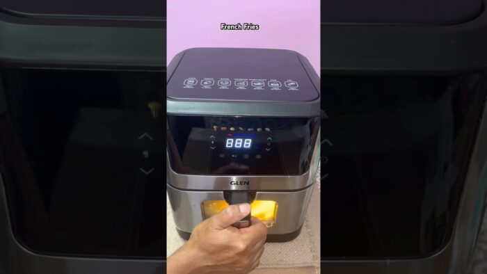 First Time Made French Fries in Air Fryer #frenchfries #airfryer #recipe #food #ytshorts #shorts